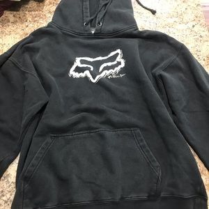 Black Fox Rider sweatshirt